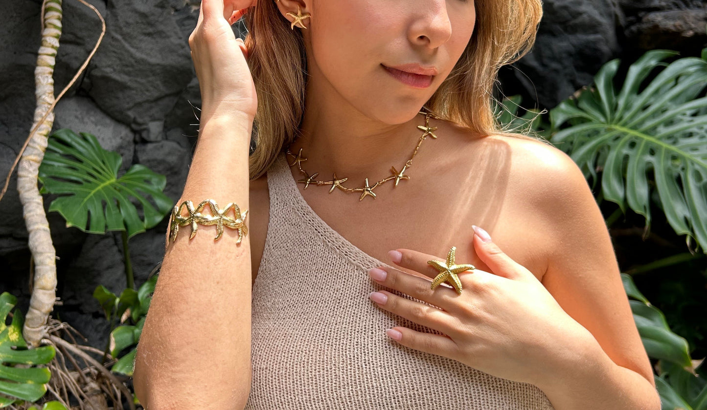 Pendientes Estrella de Mar