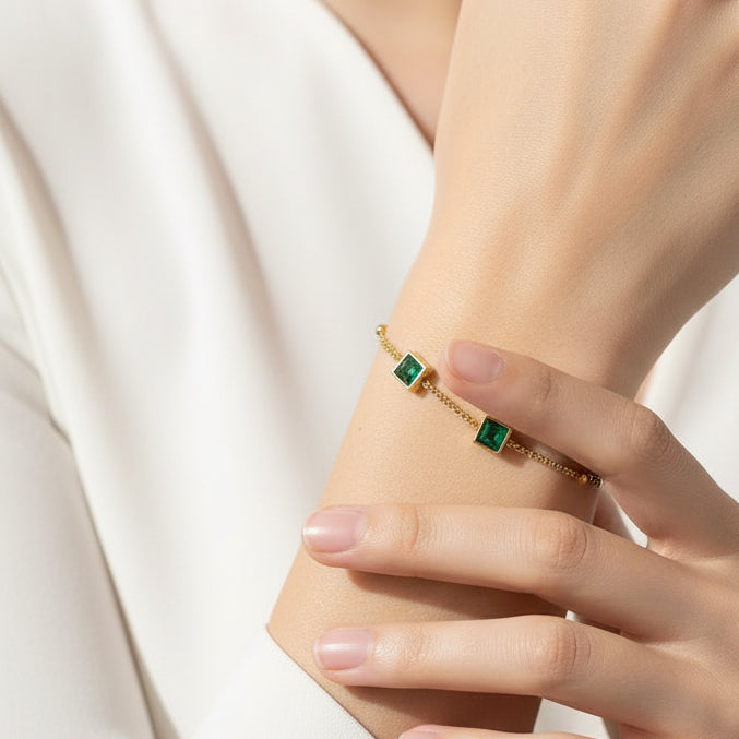 Pulsera Esmeralda