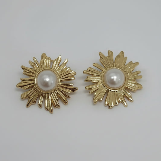 Pendientes Flor de Perla