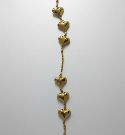 Pulsera corazones