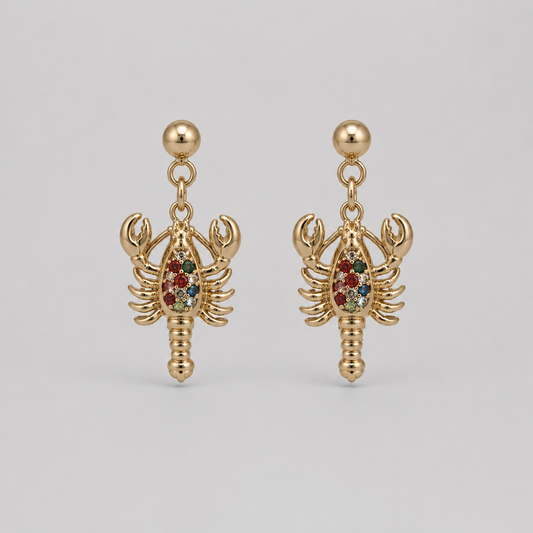 Pendientes Langosta
